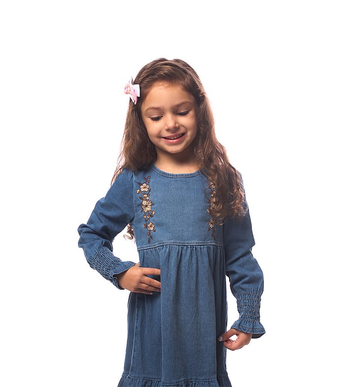Vestido Infantil Menina - Indigo Escuro - 50322-1113