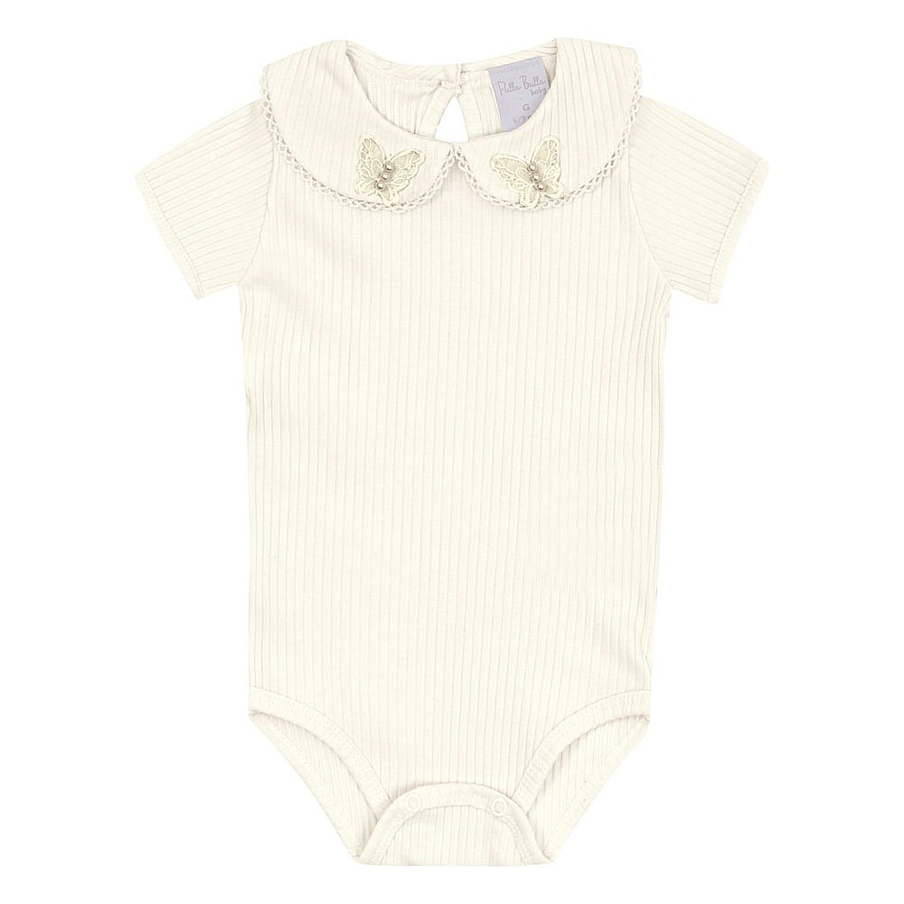 Conjunto Bege Bebê Pulla Bulla Menina - 53221-1271