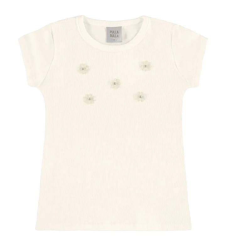 Blusa Bege Infantil Pulla Bulla Menina - 55704-1271