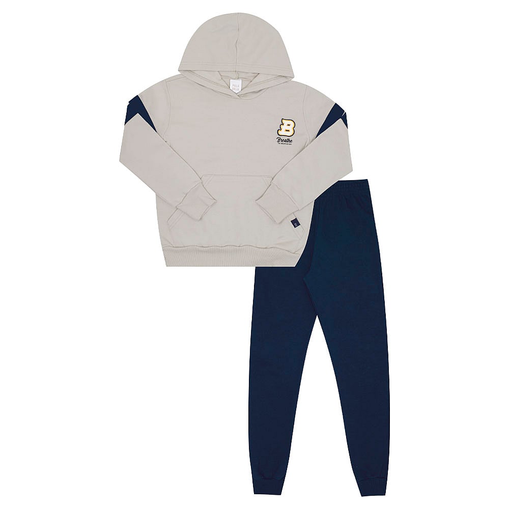 Conjunto Infantil Menino - Cinza - 52883-354