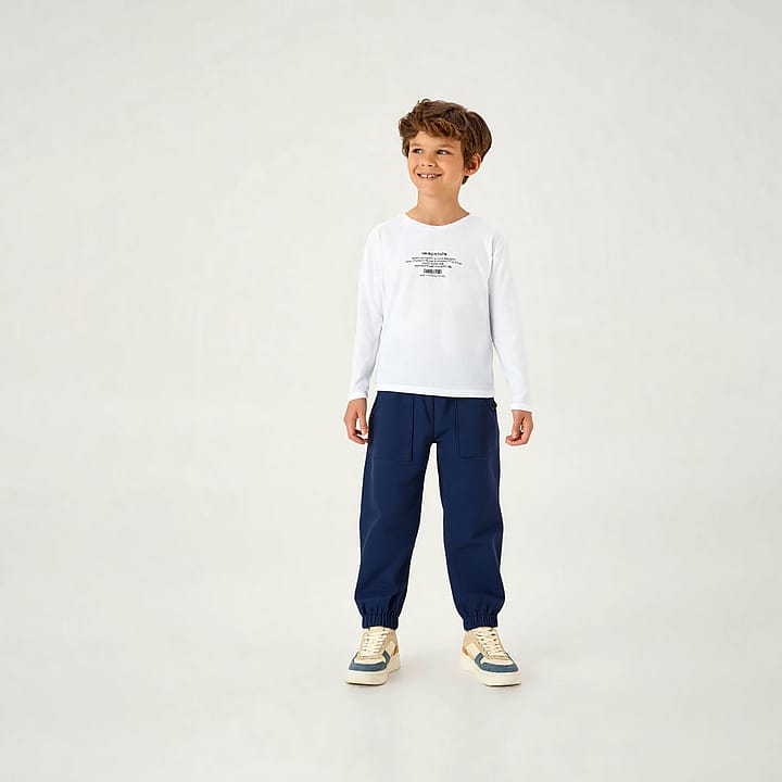 Calça Marinho Infantil Pulla Bulla Menino - 55369-1200