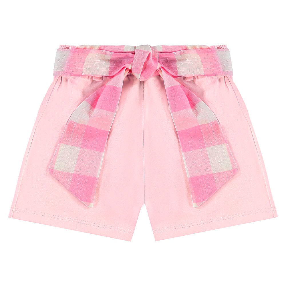 Conjunto Rosa Primeiros Passos Pulla Bulla Menina - 55624-1468