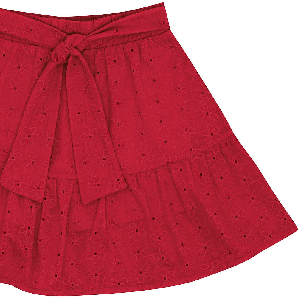 Conjunto Infantil Menina - Vermelho - 52328-65