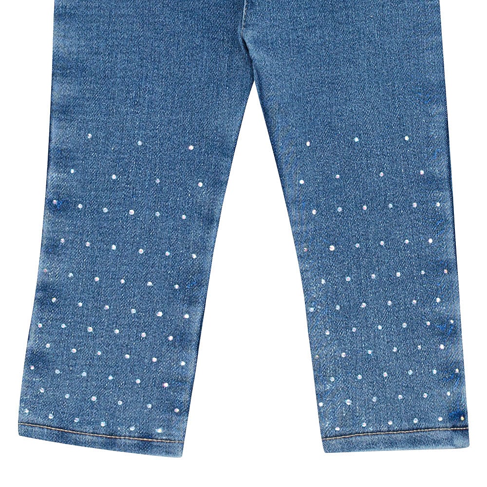 Calça Bebe Menina - Jeans- 52614-1125