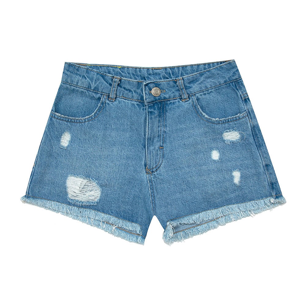 Shorts Juvenil Menina - Jeans - 49411-1267