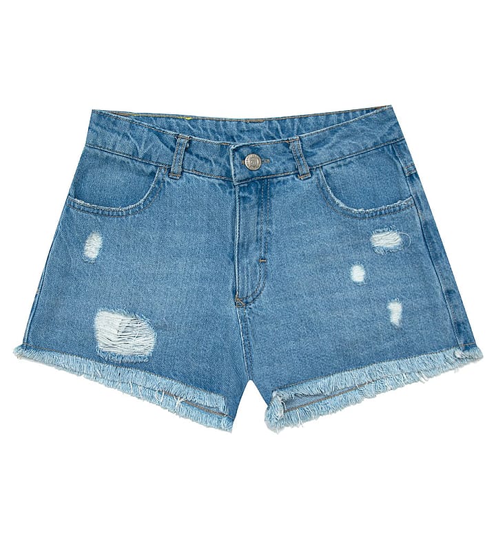 Shorts Juvenil Menina - Jeans - 49411-1267