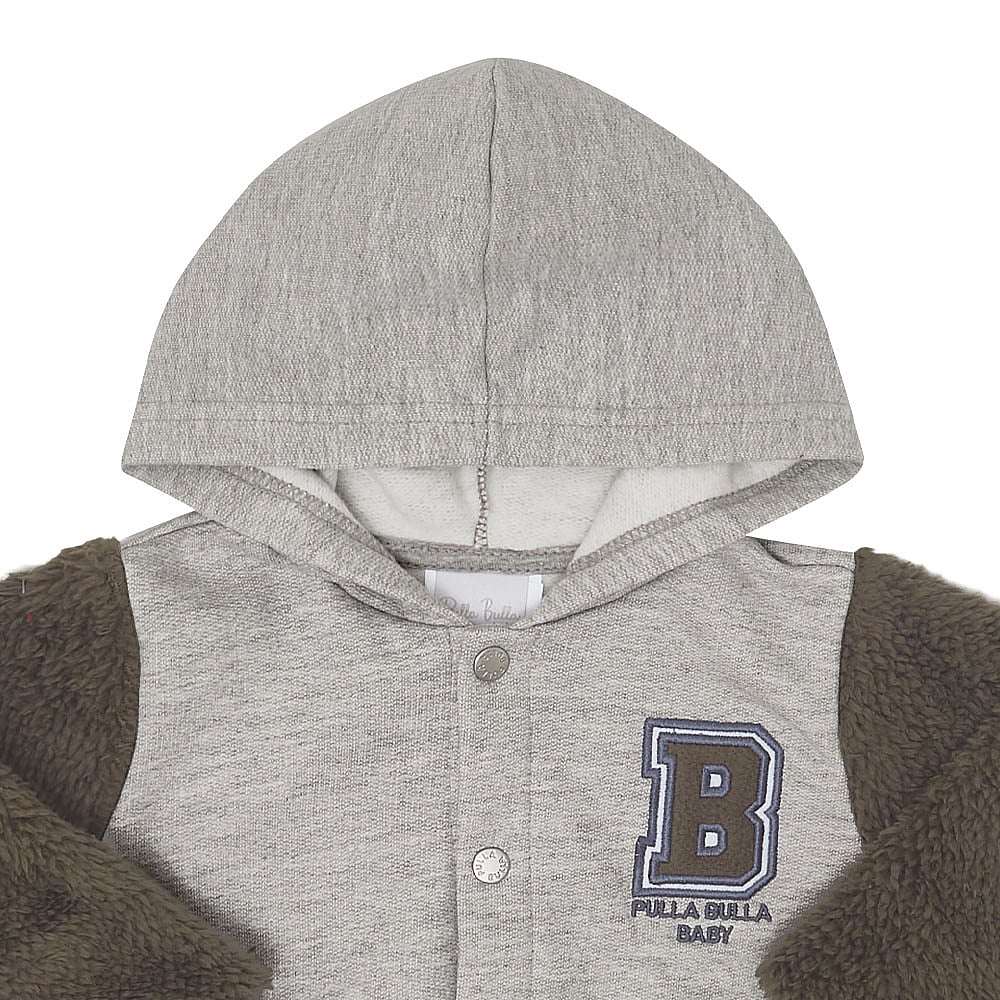 Conjunto Bebê Menino - Mescla Cinza - 50172-567