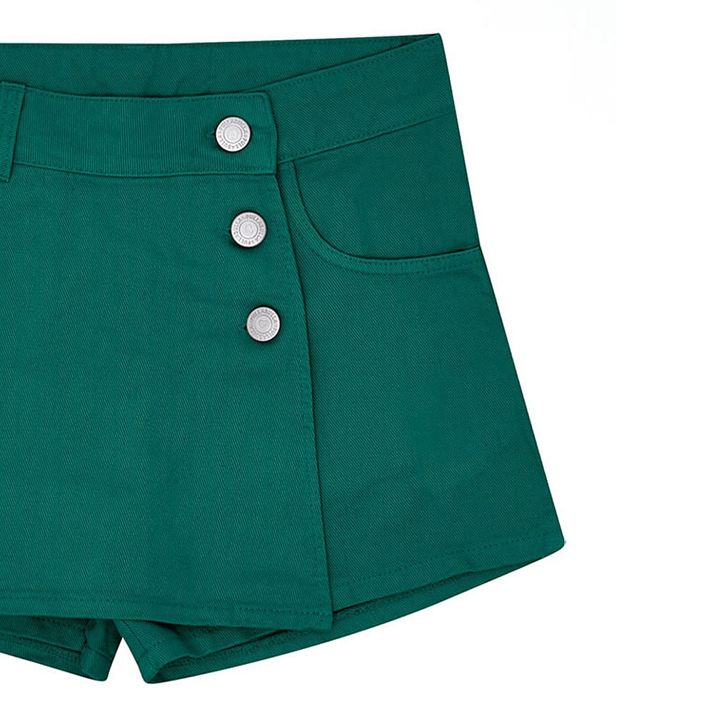Shorts Juvenil Menina - Verde - 48917-67