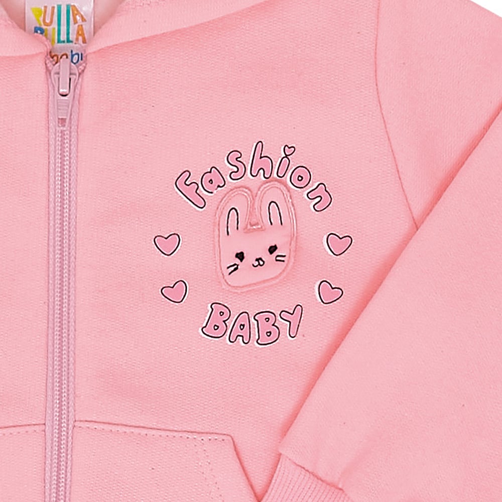 Conjunto Bebê Menina - Rosa Lumi - 49516-1183