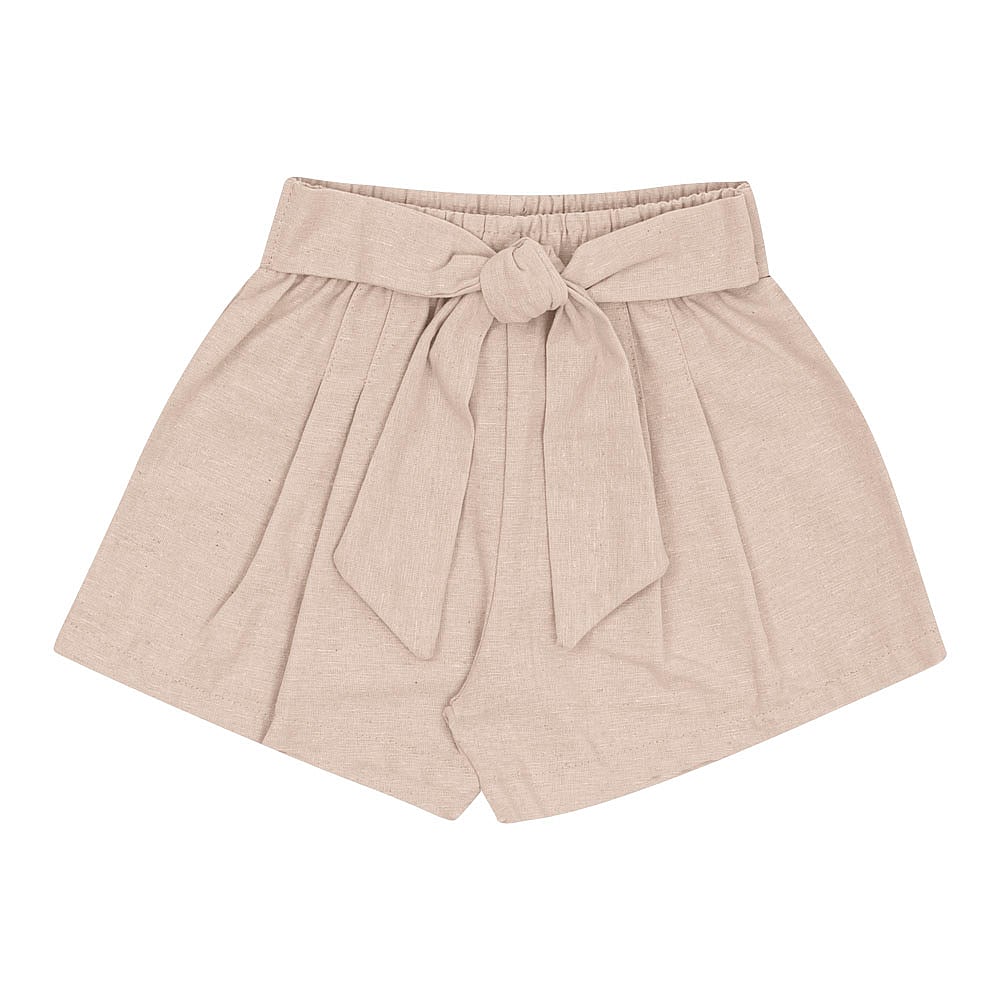 Conjunto Bege Primeiros Passos Pulla Bulla Menina - 53323-1362