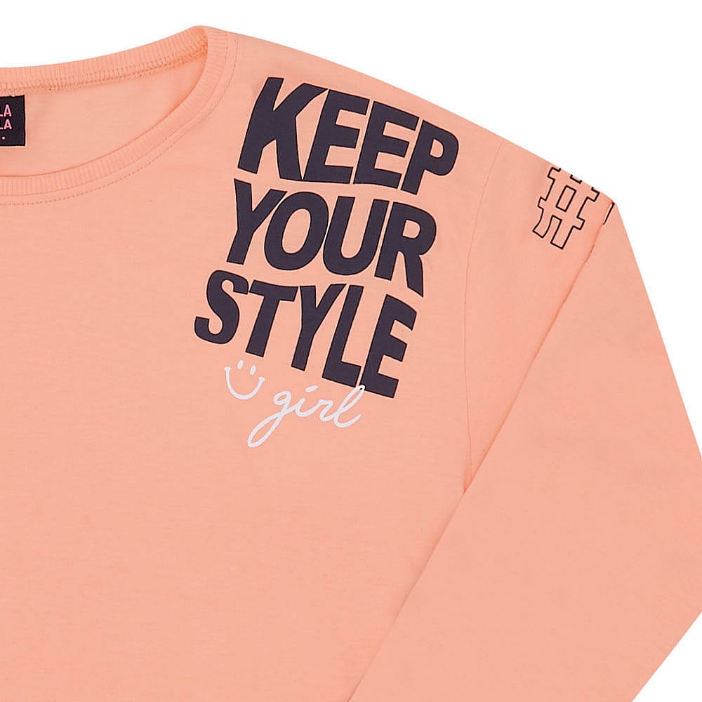 Blusa Juvenil Menina - Laranja Lumi - 49804-1186
