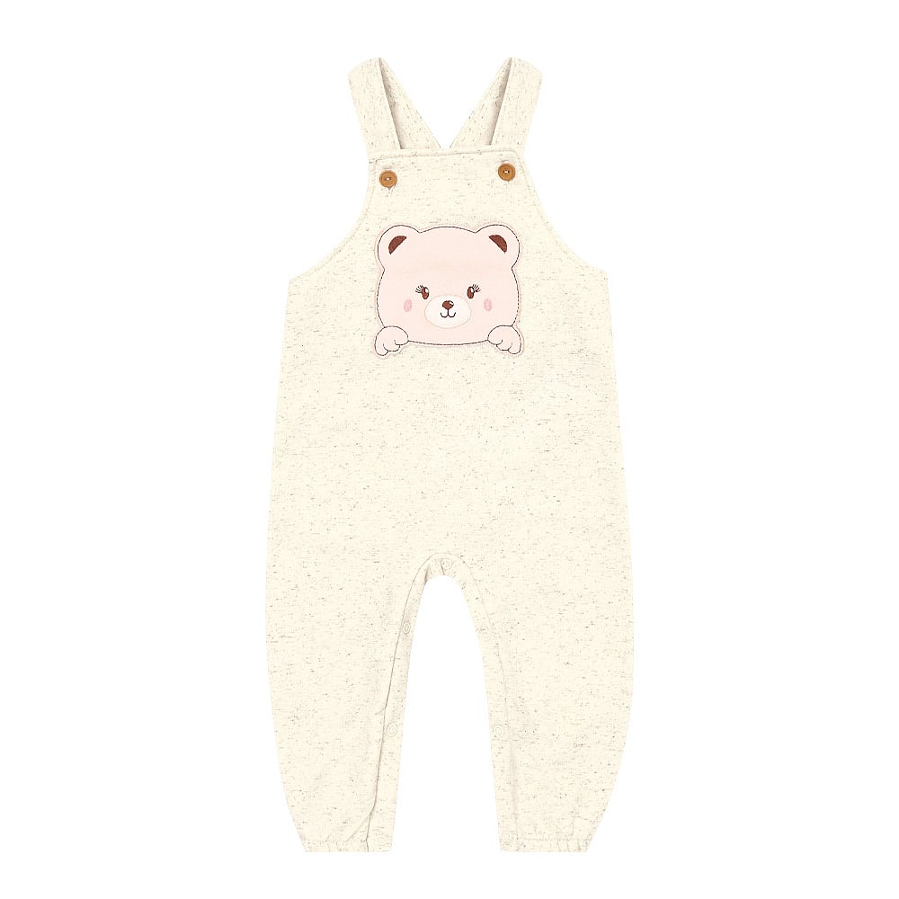 Conjunto Bebê Menina - Natural - 50127-68
