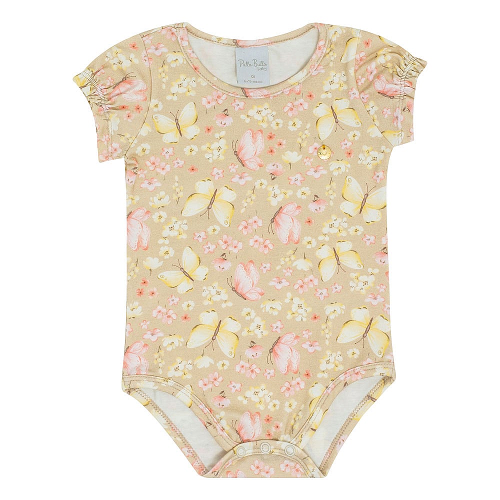 Conjunto Bebê Menina - Digital Areia - 50519-1307