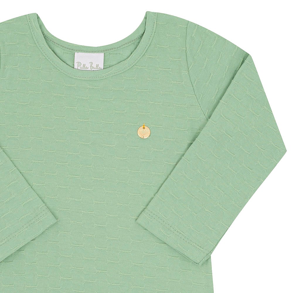 Body Bebe Menina - Verde - 52606-1262