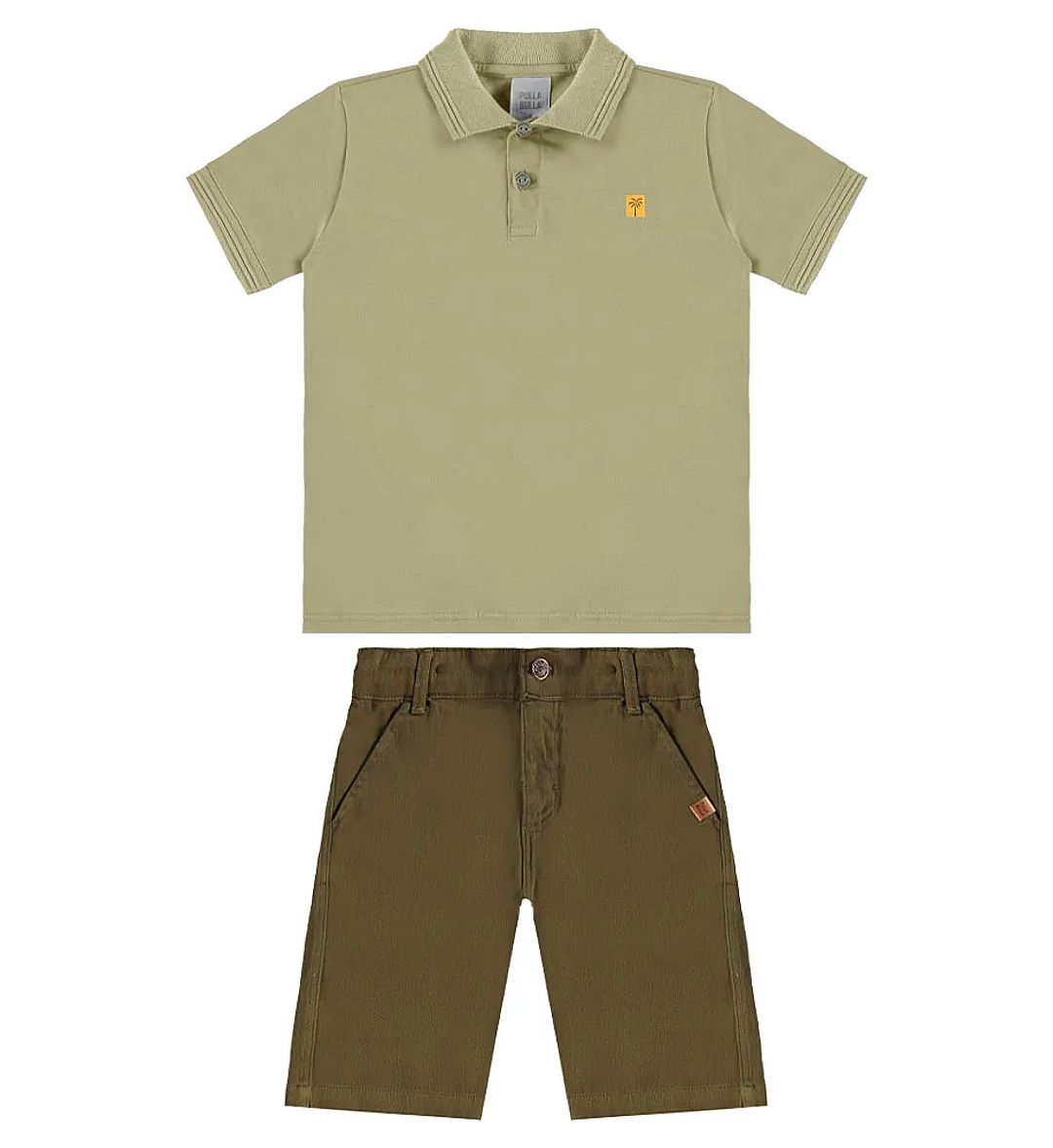 Conjunto Vede Infantil Pulla Bulla Menino - 55785-1482
