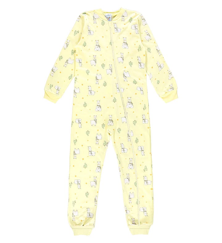 Macacao Amarelo Bebe Pulla Bulla Menina - 200900-174