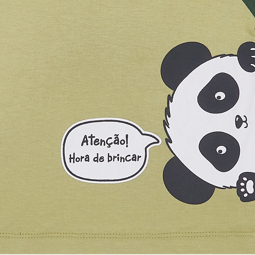 Camiseta Bebê Menino - Pistache - 50154-1262