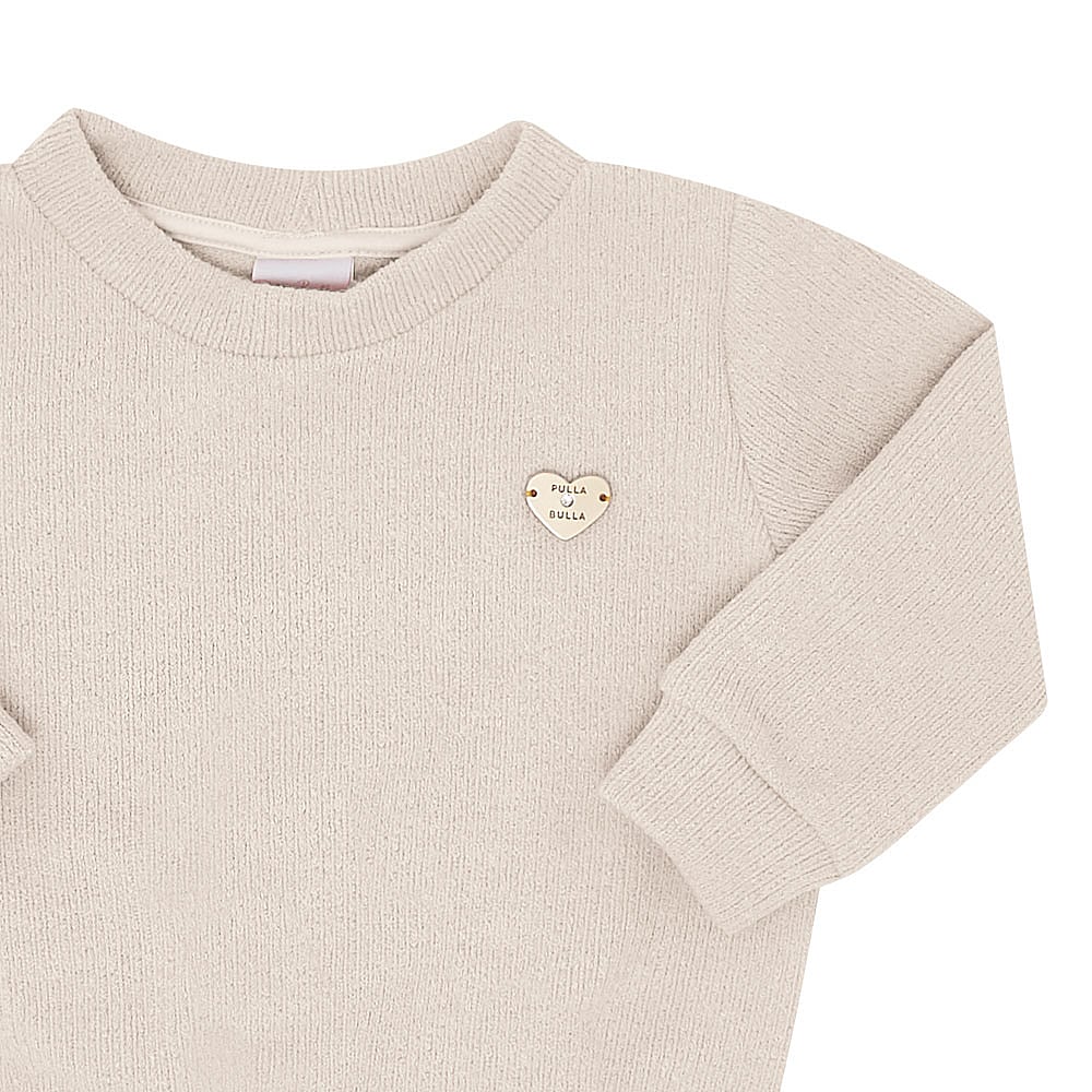 Conjunto Bebê Menina - Creme - 50121-1255