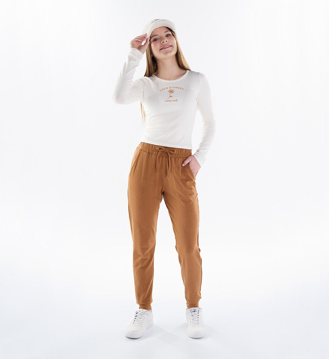 Calca Juvenil Menina - Castor - 50427-600