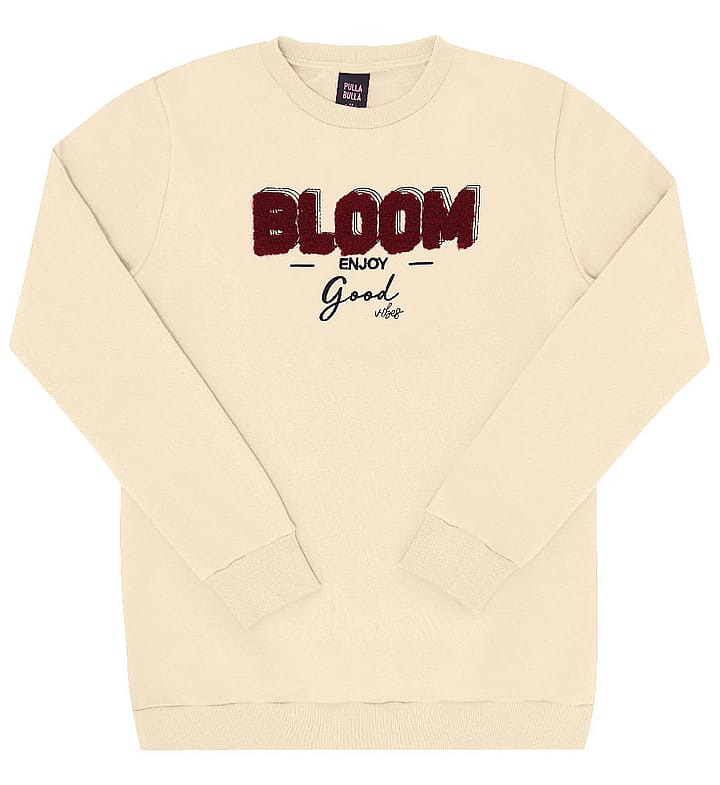 Blusão Juvenil Menina - Creme - 49810-1255