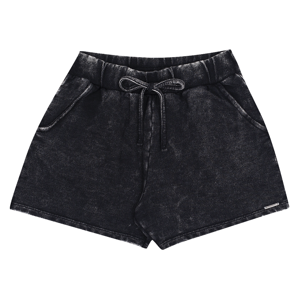 Short Menina Preto Juvenil Pulla Bulla - 53513-51