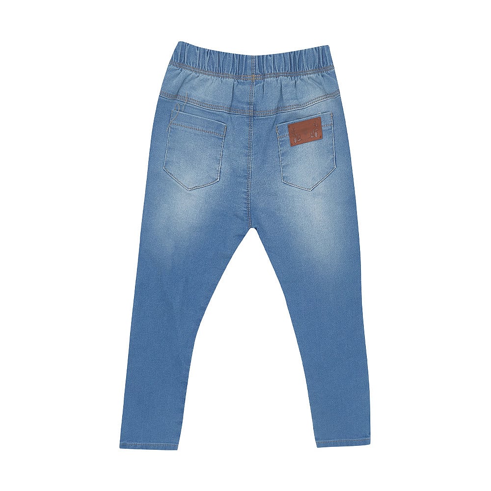 Calca Primeiros Passos Menina - Jeans - 50211-1114