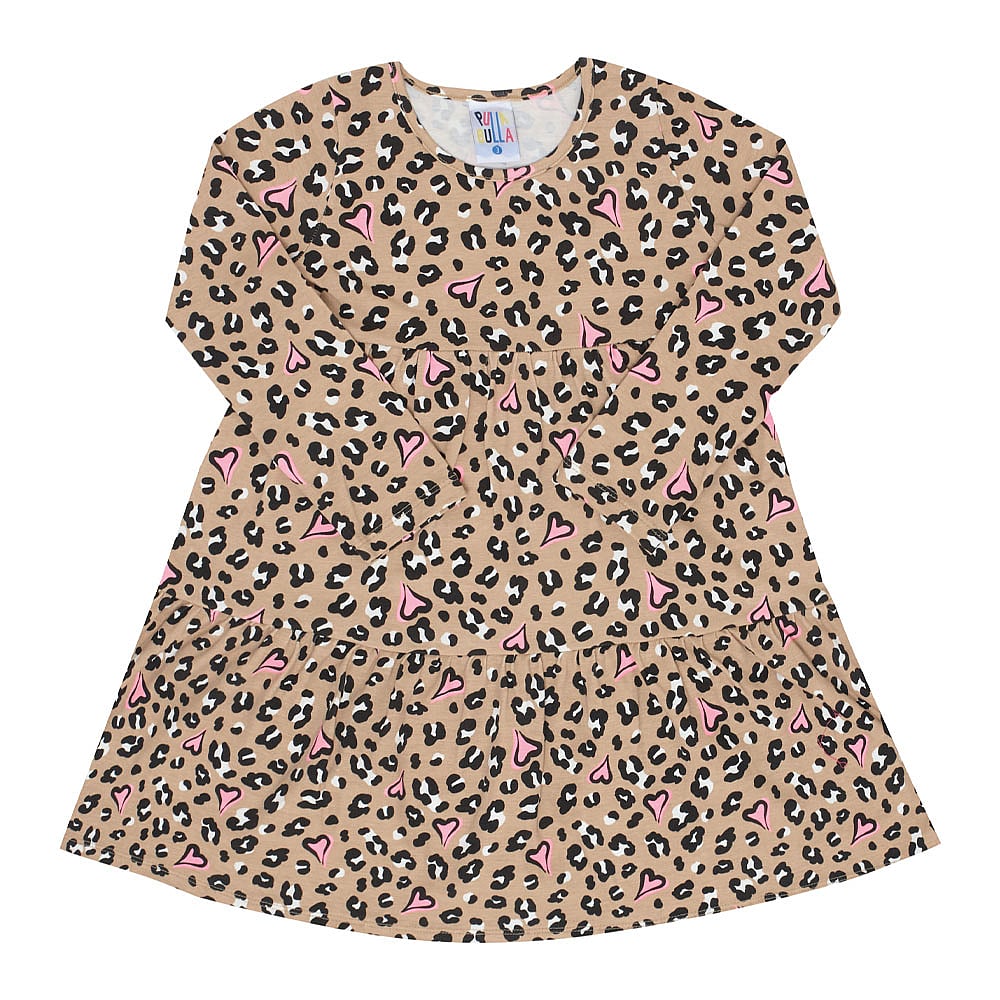 Vestido Bebê Menina - Rotativo Caramelo - 47217-1202