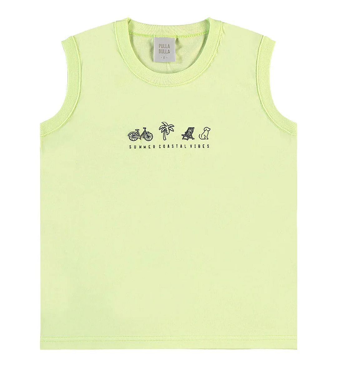 Regata Verde Infantil Pulla Bulla Menino - 55750-1344