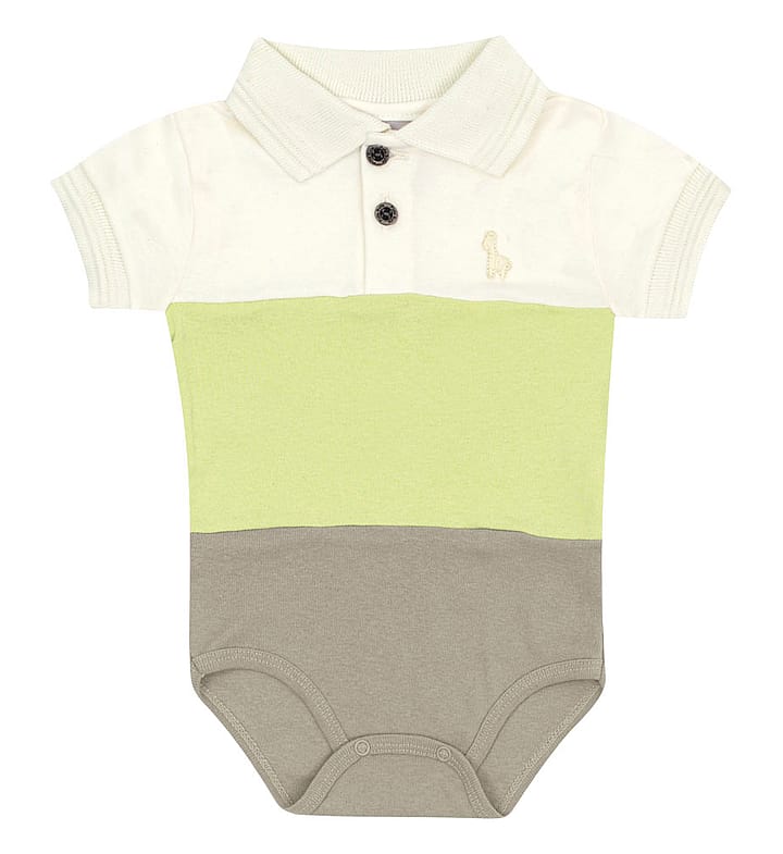 Body Bege Bebê Pulla Bulla Menino - 53252-1271