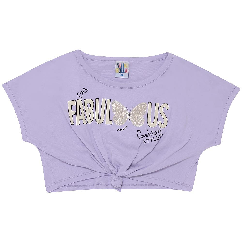 Conjunto Infantil Menina - Lilas - 47820-472
