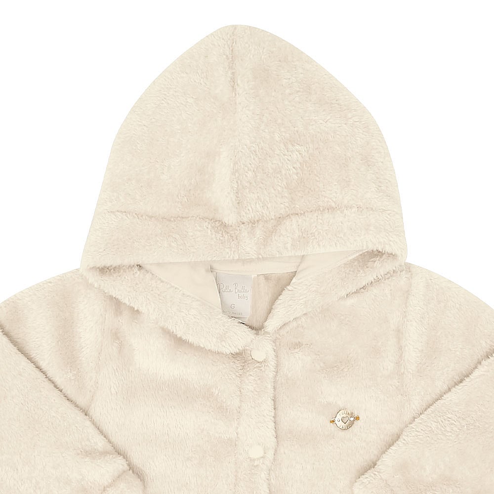 Jaqueta Bebê Menina - Creme - 50111-1255