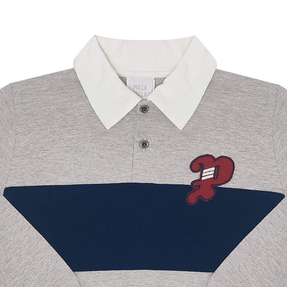Polo Infantil Menino - Mescla Cinza - 50359-567