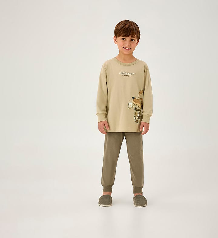 Pijama Verde Infantil Pulla Bulla Menino - 200974-1345