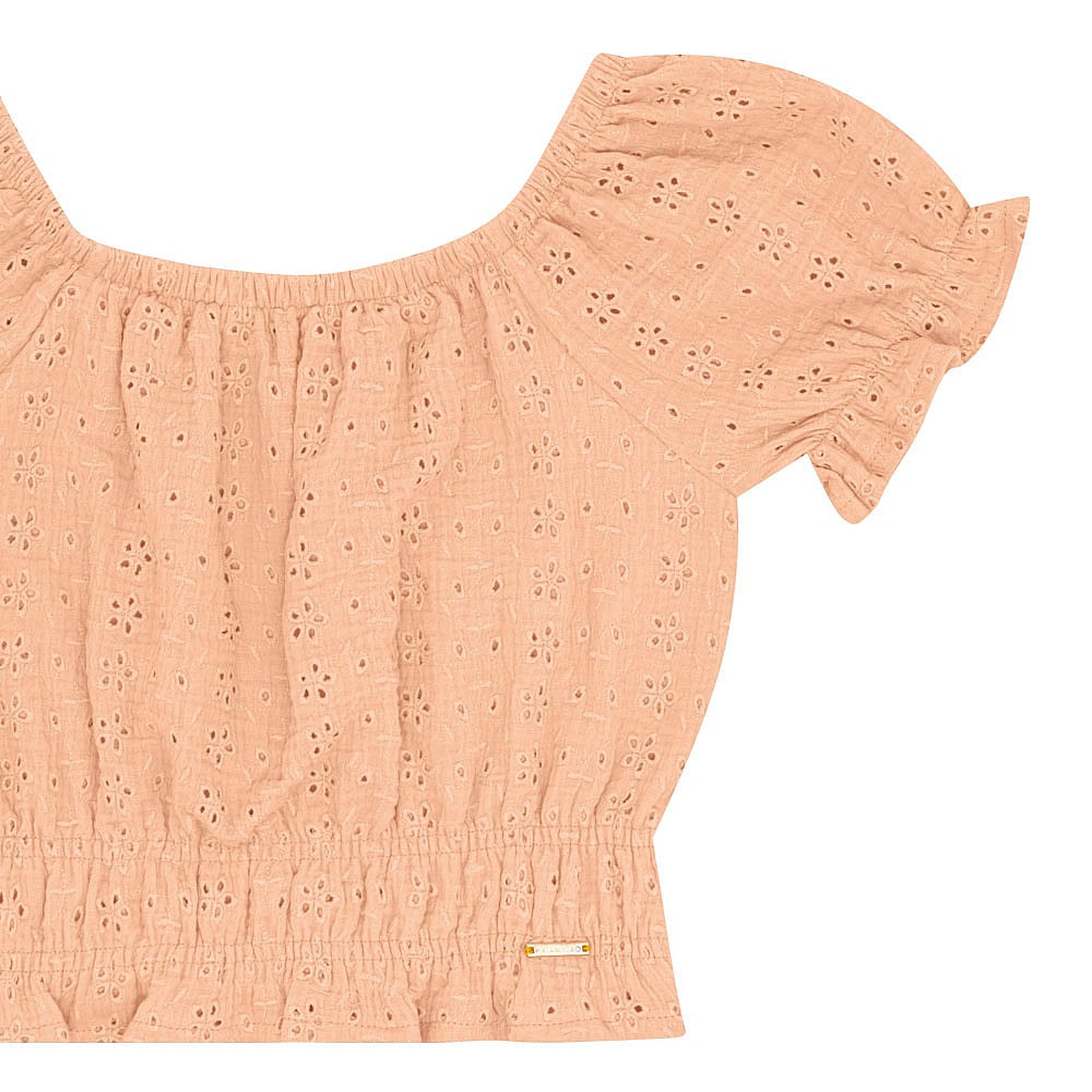 Blusa Juvenil Menina - Laranja - 52408-1292