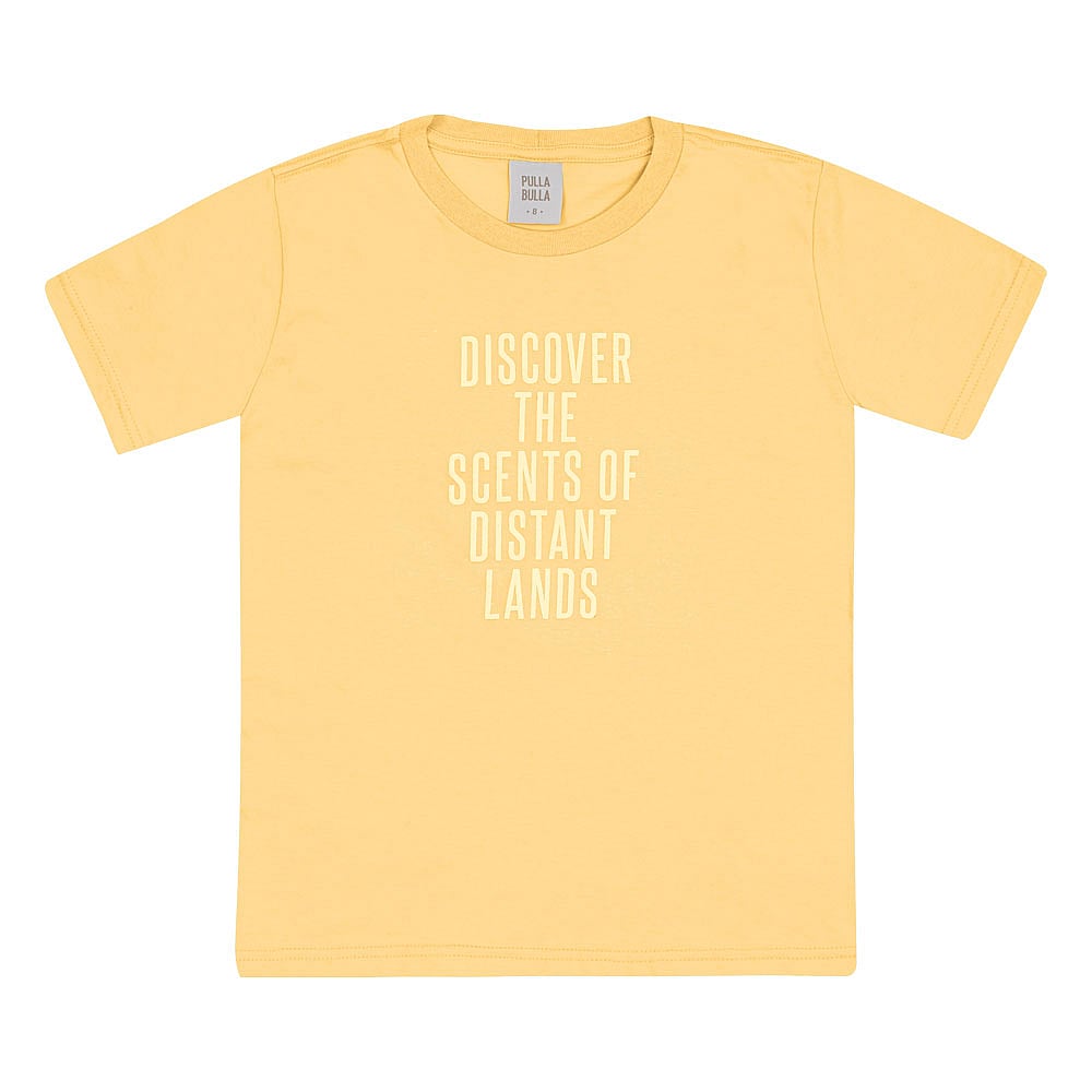 Conjunto Amarelo Infantil Pulla Bulla Menino - 53482-1346