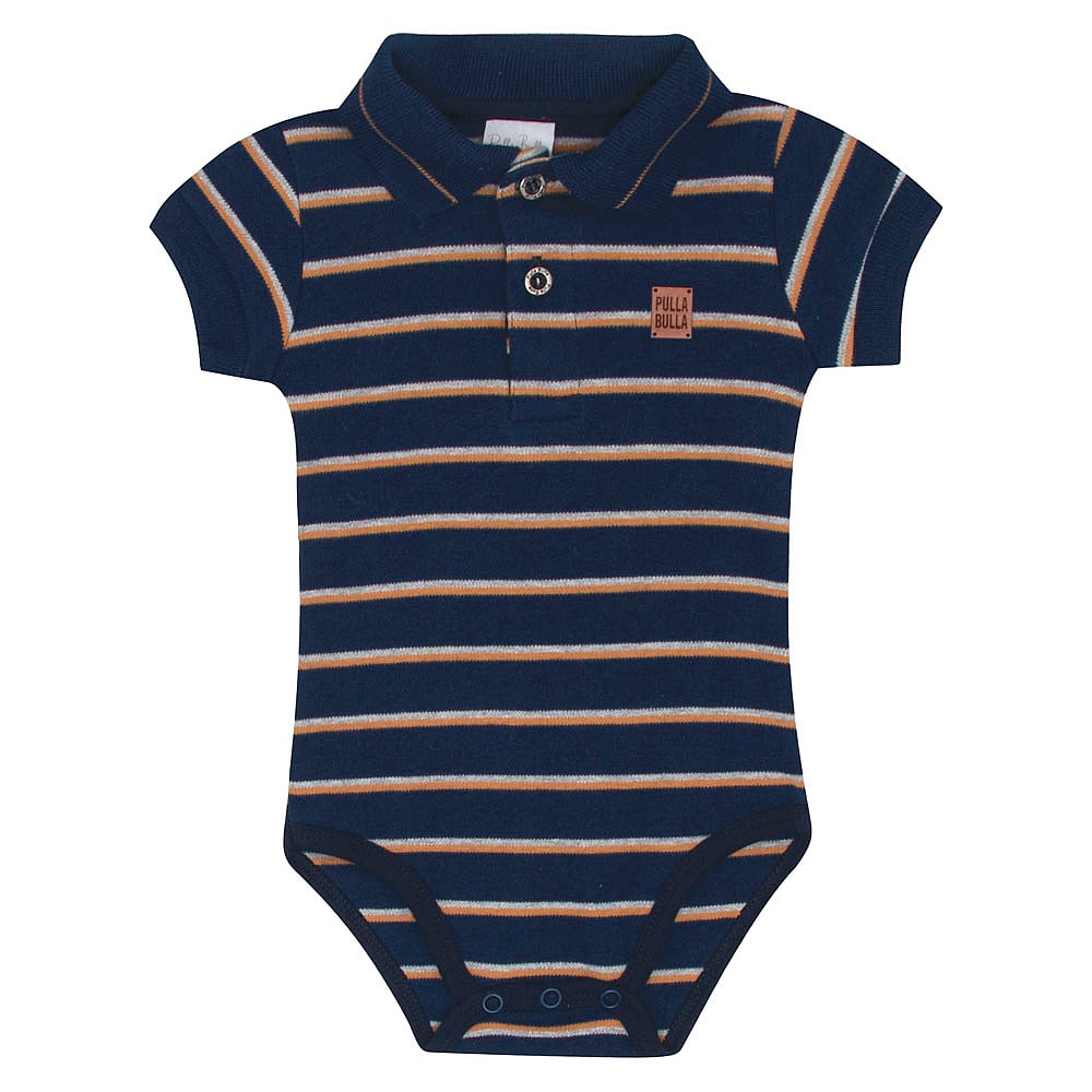 Body Bebê Menino - Marinho - 52153-56