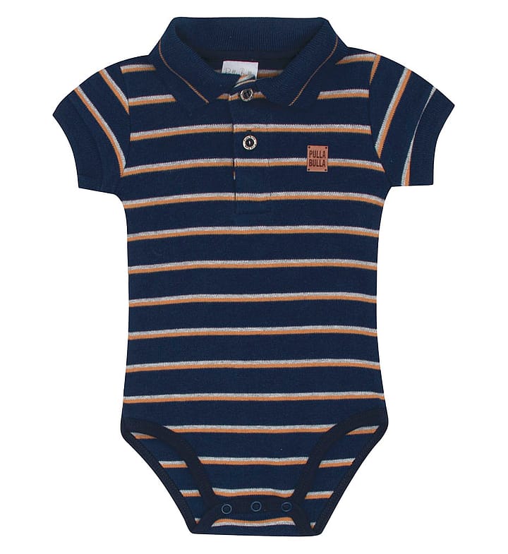 Body Bebê Menino - Marinho - 52153-56