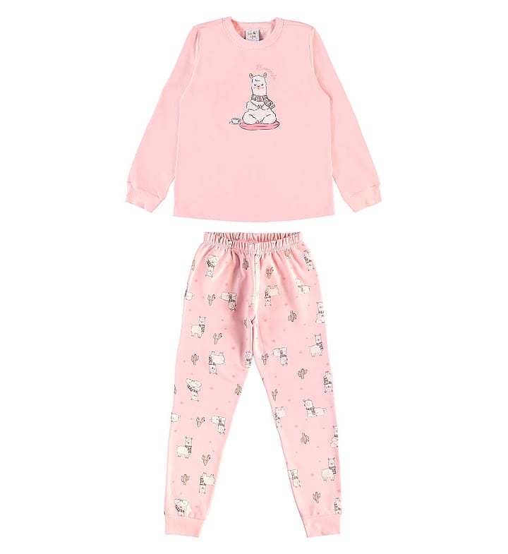 Pijama Rosa Juvenil Pulla Bulla Menina - 200930-11