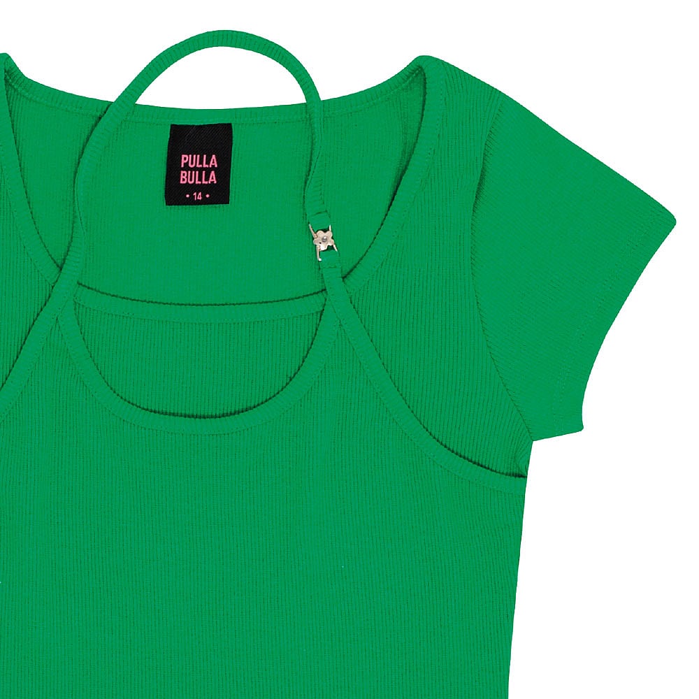 Blusa Verde Juvenil Pulla Bulla Menina - 50808-1320