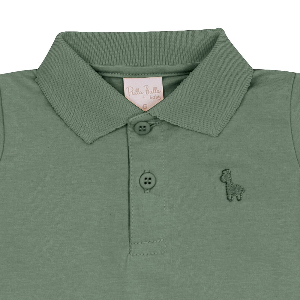 Conjunto Verde Bebê Pulla Bulla Menino - 53272-63