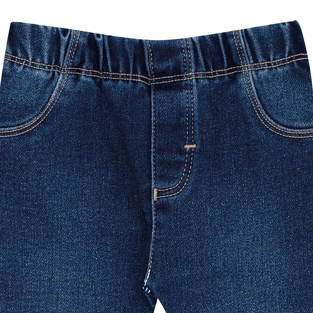 Calça Bebe Menina - Jeans- 52614-1113