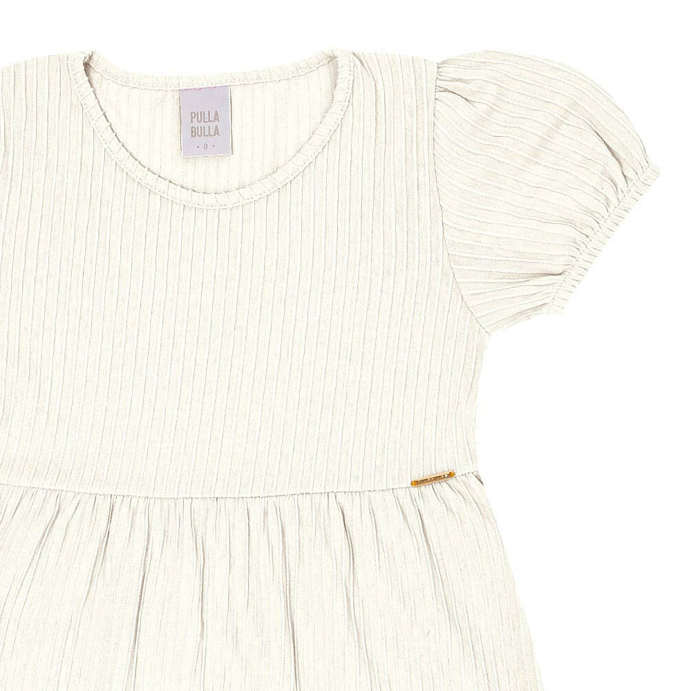 Vestido Infantil Menina - Off White - 50720-1271