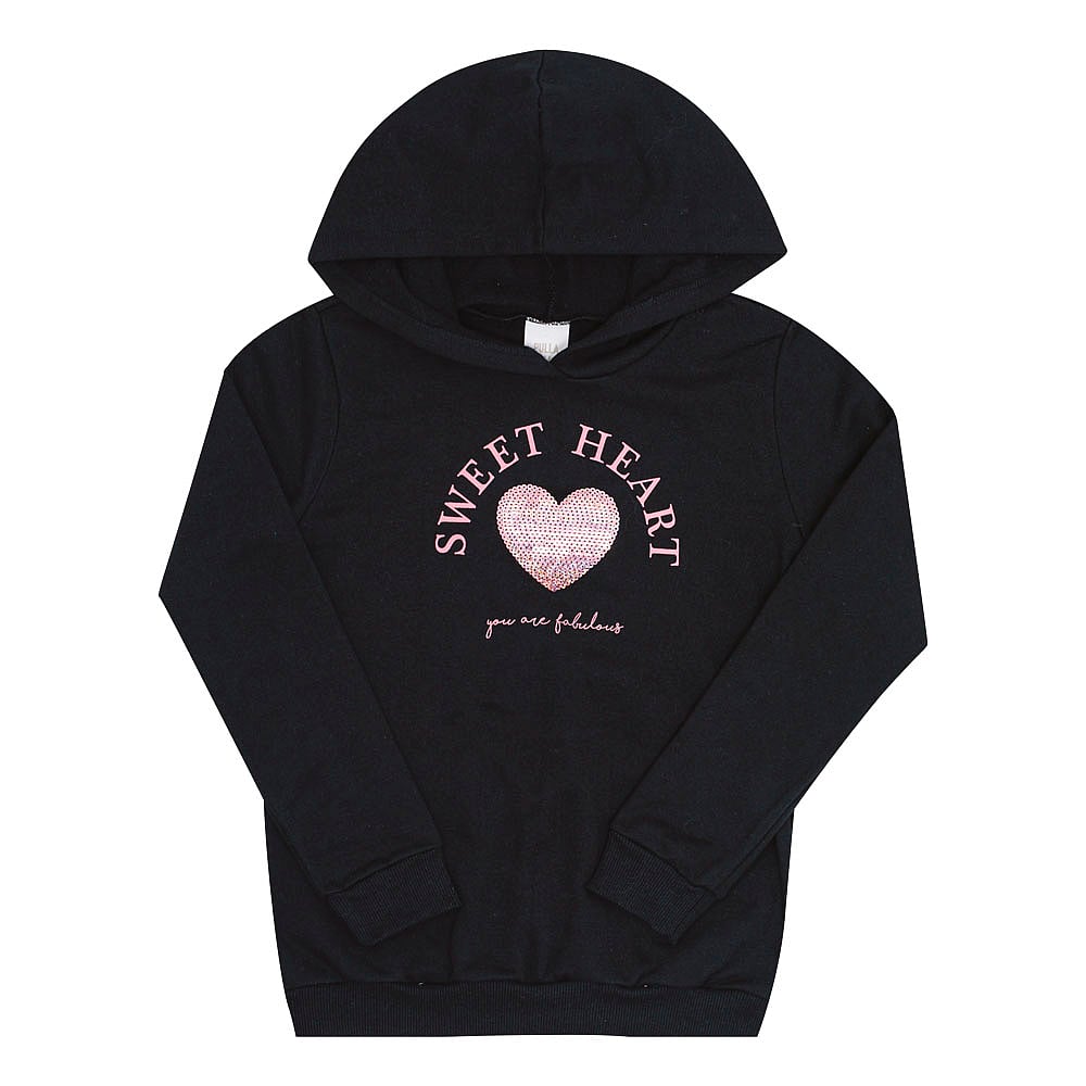 Conjunto Infantil Menina - Preto - 52841-51