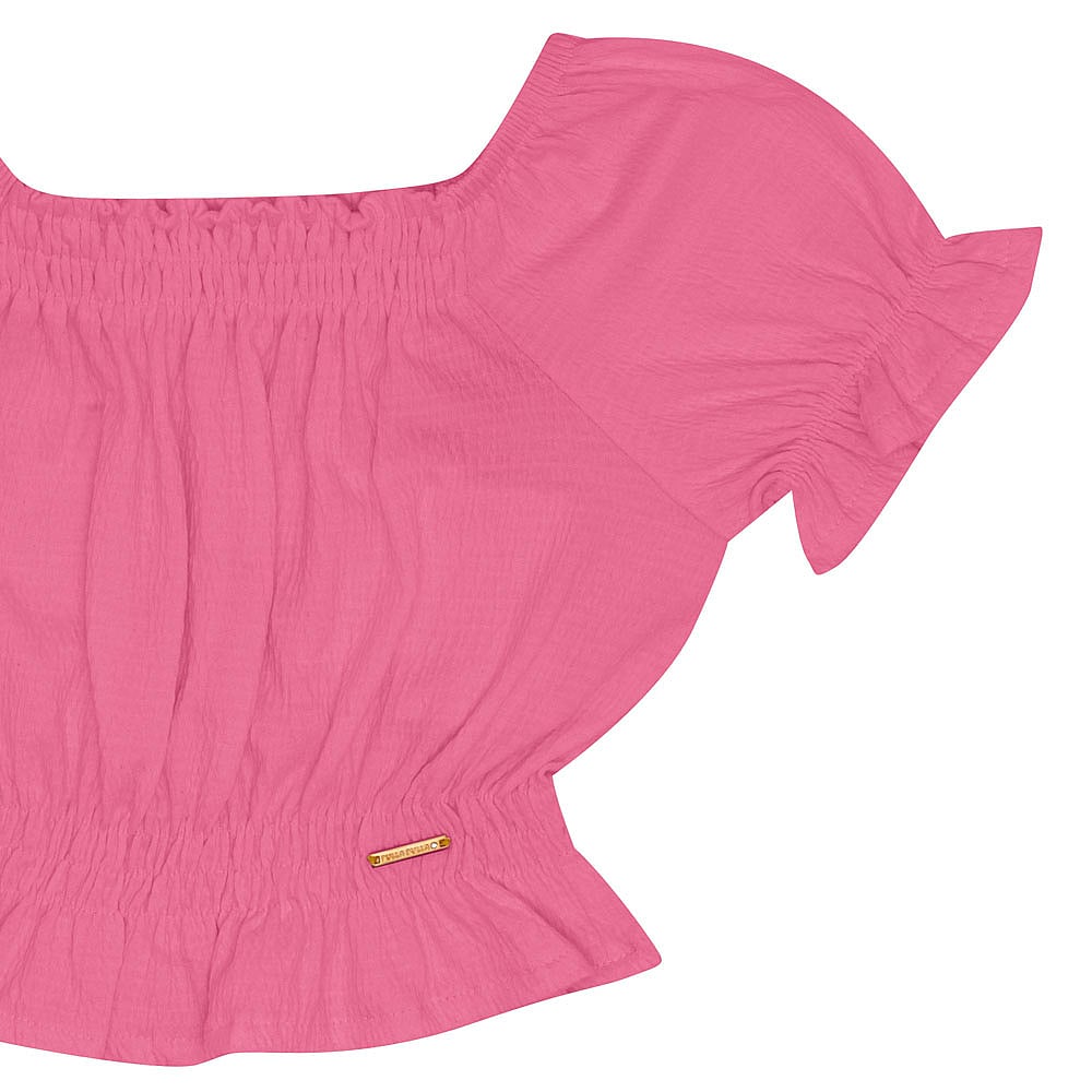 Conjunto Infantil Menina - Rosa - 52322-749