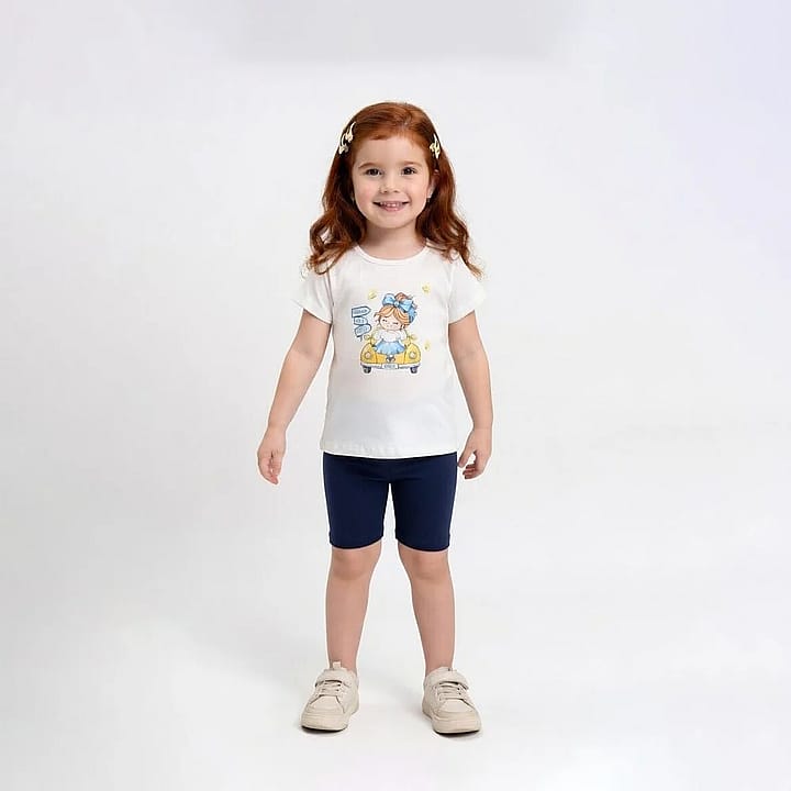 Blusa Bege Primeiros Passos Pulla Bulla Menina - 55606-1271
