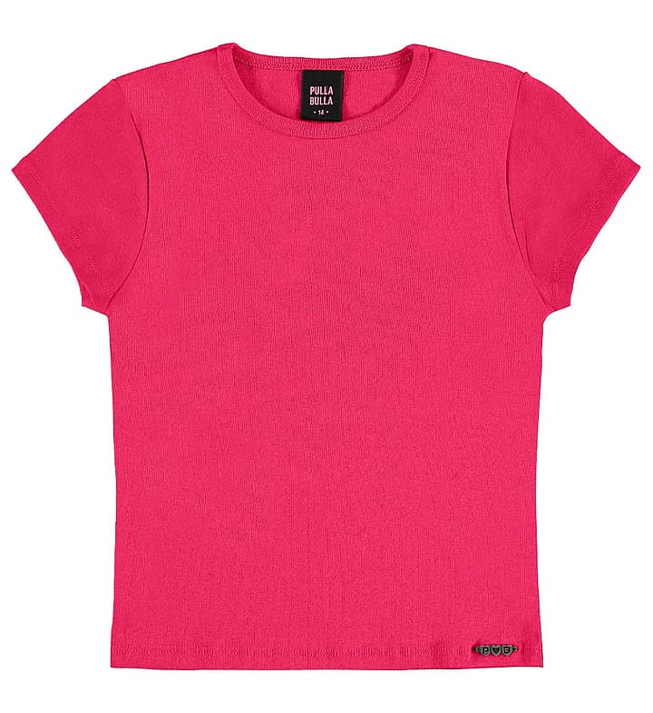 Blusa Rosa Juvenil Pulla Bulla Menina - 55804-1405