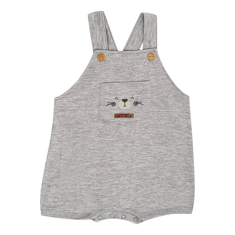 Conjunto Bebê Menino - Mescla Cinza - 50562-567