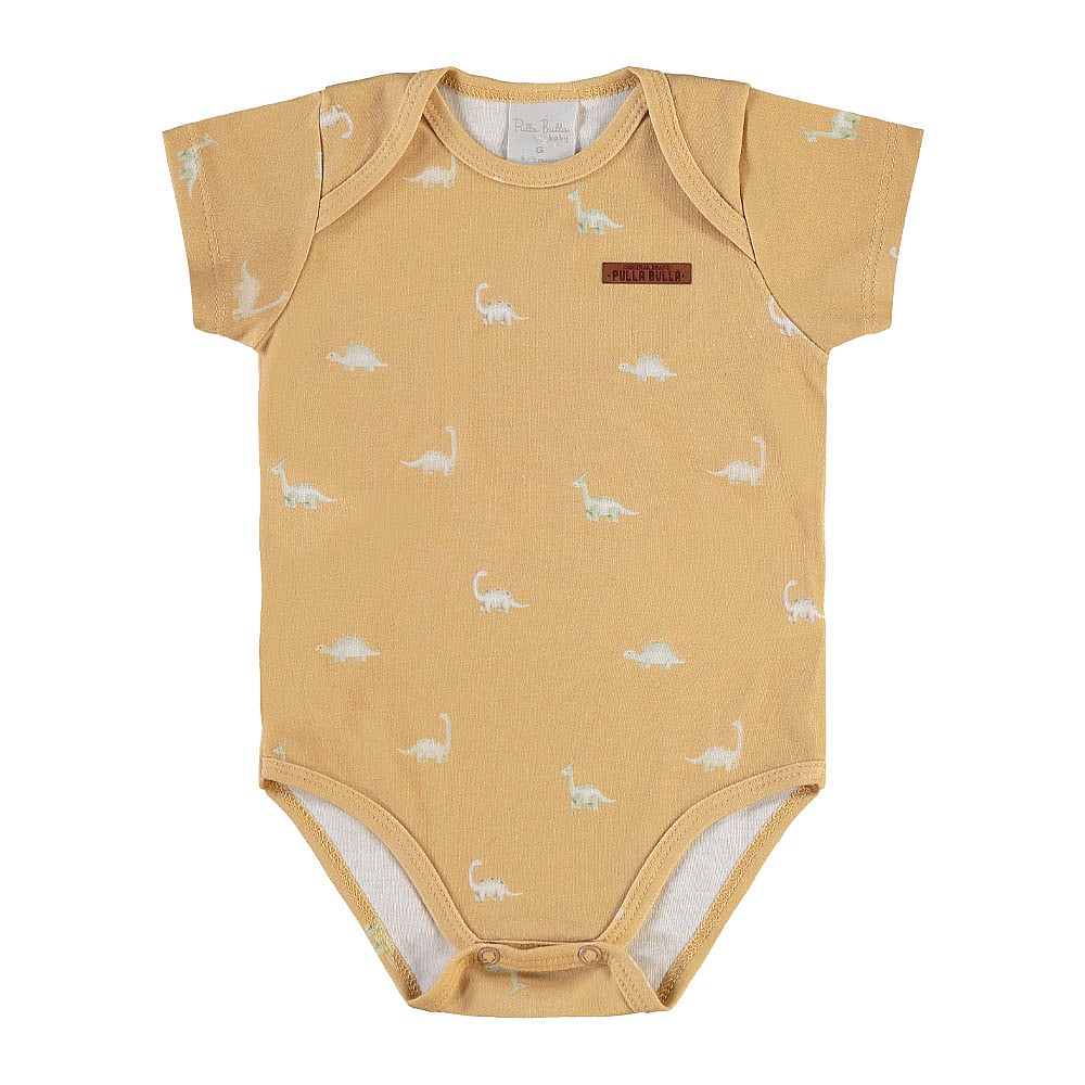 Conjunto Marrom Bebe Pulla Bulla Menino - 55568-1418