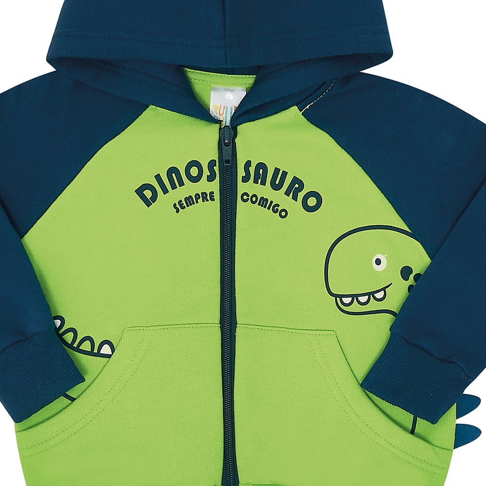 Conjunto Bebê Menino - Verde Neon - 49565-138