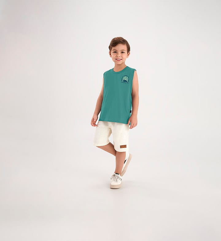 Regata Verde Infantil Pulla Bulla Menino - 53851-348